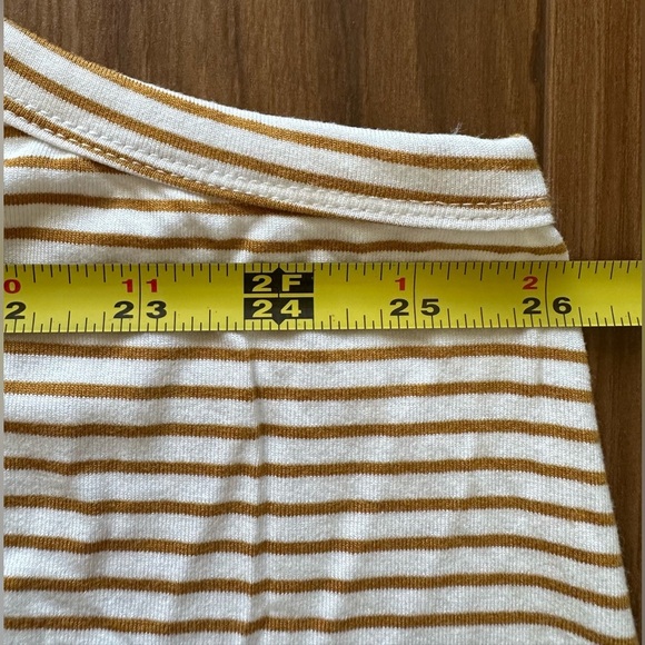 OLD NAVY LUXE SWING TANK TOP JERSEY KNIT V-NECK STRIPED SZ XXL WOMENS CASUAL - Picture 5 of 6